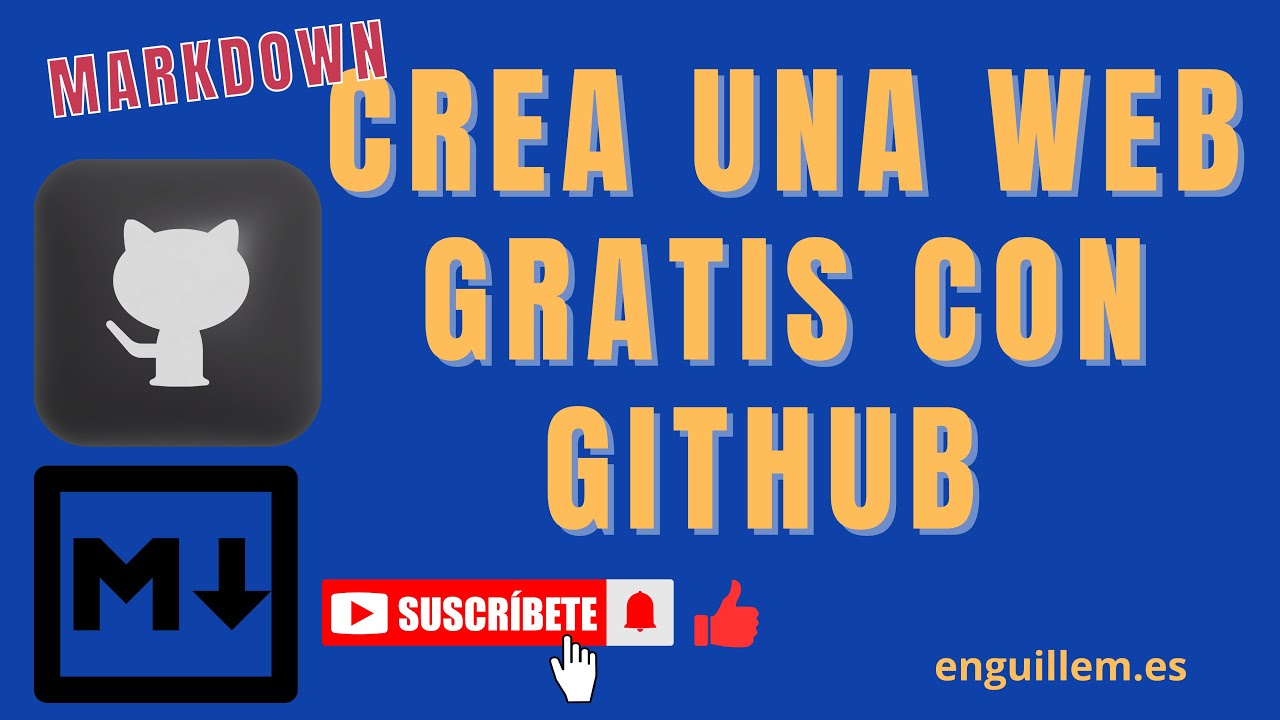 crea tu web con markdown y github